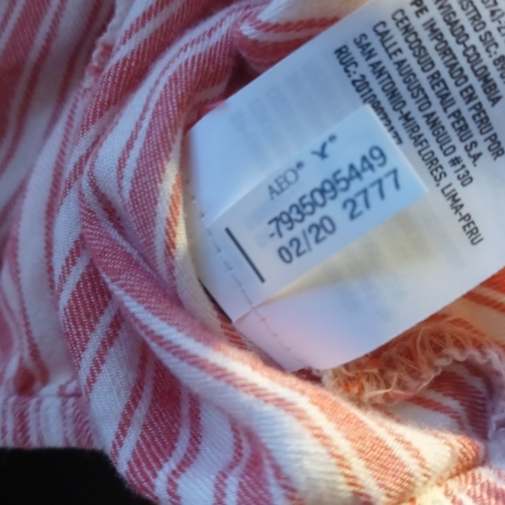 American Eagle Off The Shoulder Button Front Cand… - image 7